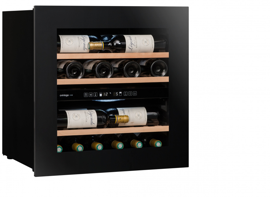 Двухзонный винный шкаф, Avintage модель AVI60PREMIUM