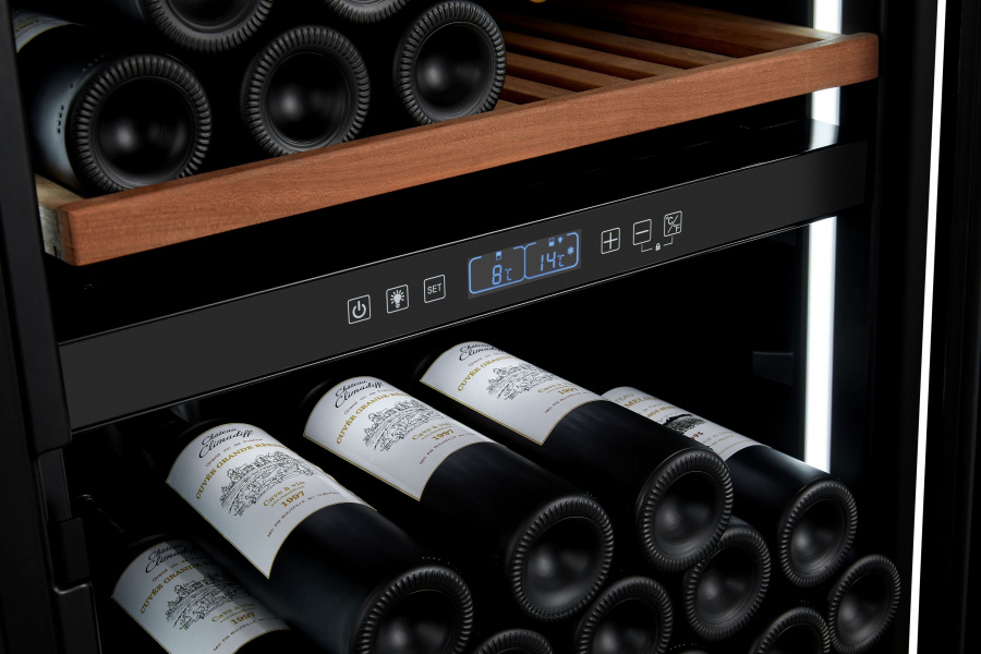 Двухзонный винный шкаф, Climadiff модель MILLESIME190DB