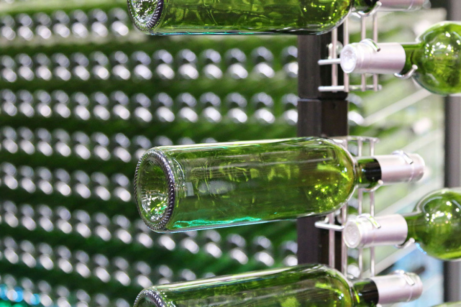 Винный стеллаж VisioCloud на 8 бутылок, чёрный