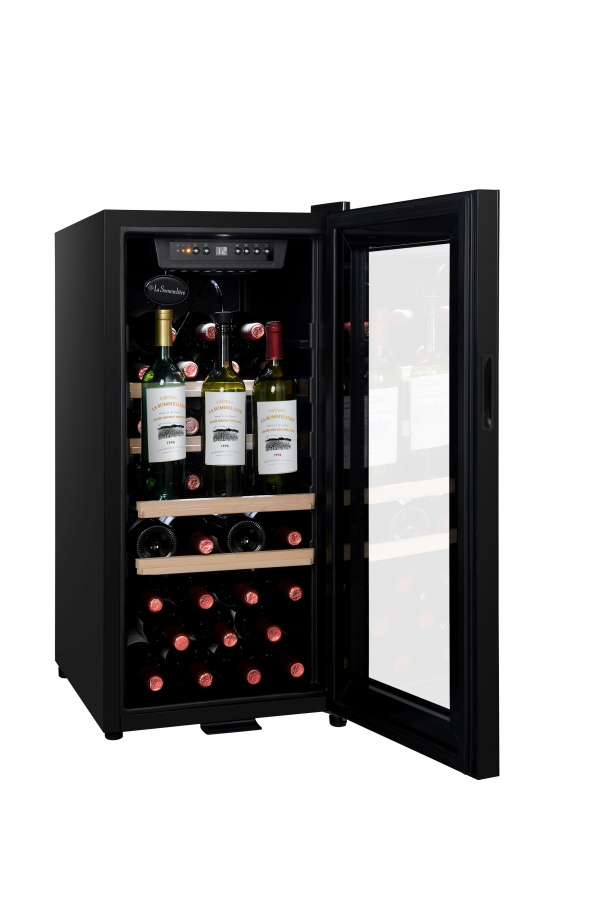 Монотемпературный  шкаф, LaSommeliere модель LS38BLACK