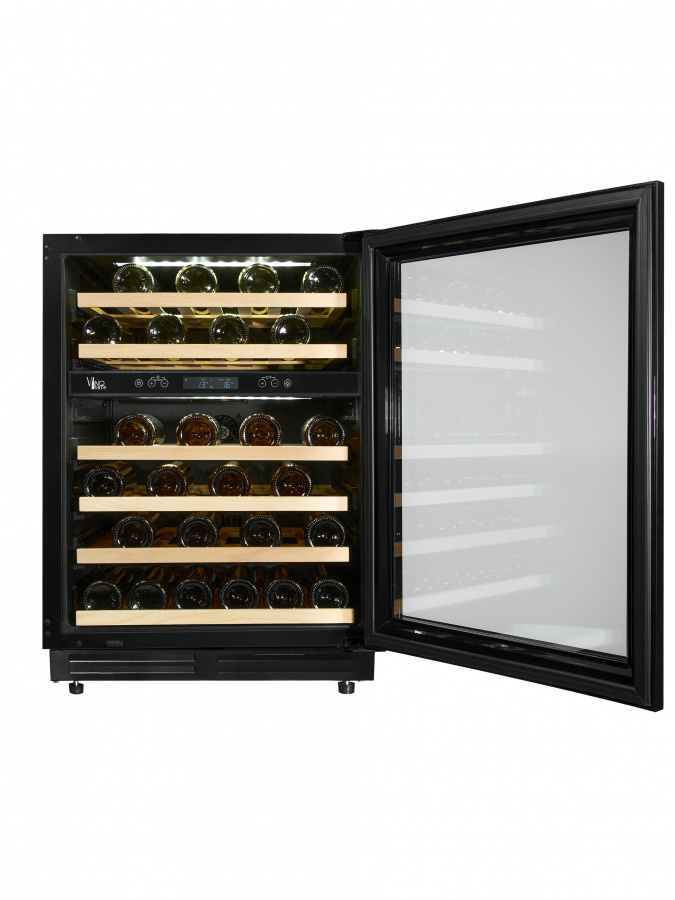 Двухзонный винный шкаф Vinosafe модель VSU46BD Двухзонный винный шкаф Vinosafe модель VSU46BD