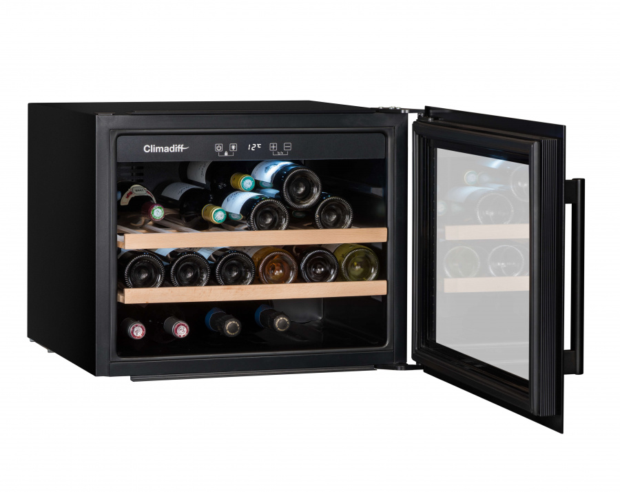 Монотемпературный винный шкаф, Climadiff модель CBI28S1B Монотемпературный винный шкаф, Climadiff модель CBI28S1B