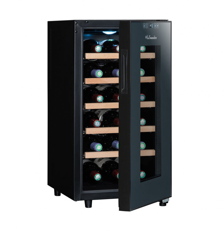Монотемпературный винный шкаф, LaSommeliere модель LS18SILENCE Монотемпературный винный шкаф, LaSommeliere модель LS18SILENCE