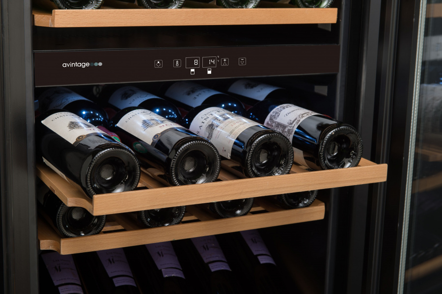 Двухзонный винный шкаф, Avintage модель AVI48CDZA