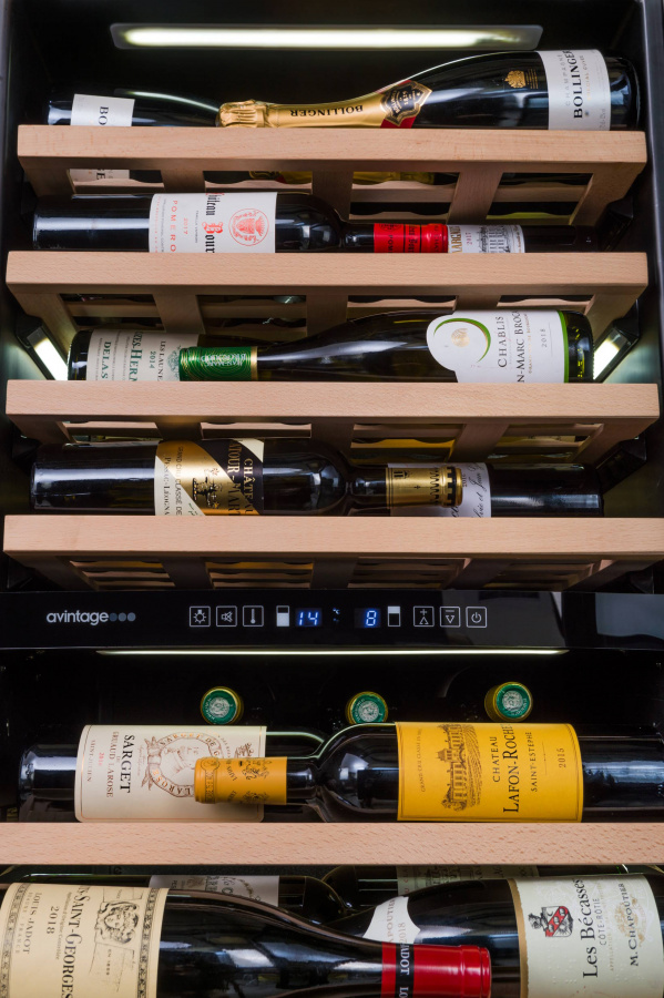 Двухзонный винный шкаф, Avintage модель AVI76CDZ