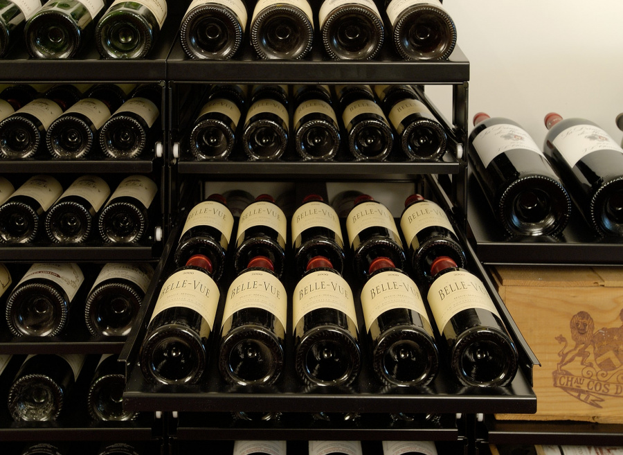 Металлическая стойка 375 5G с 2 полками на 20 бутылок 0,375, серия CollectionRack