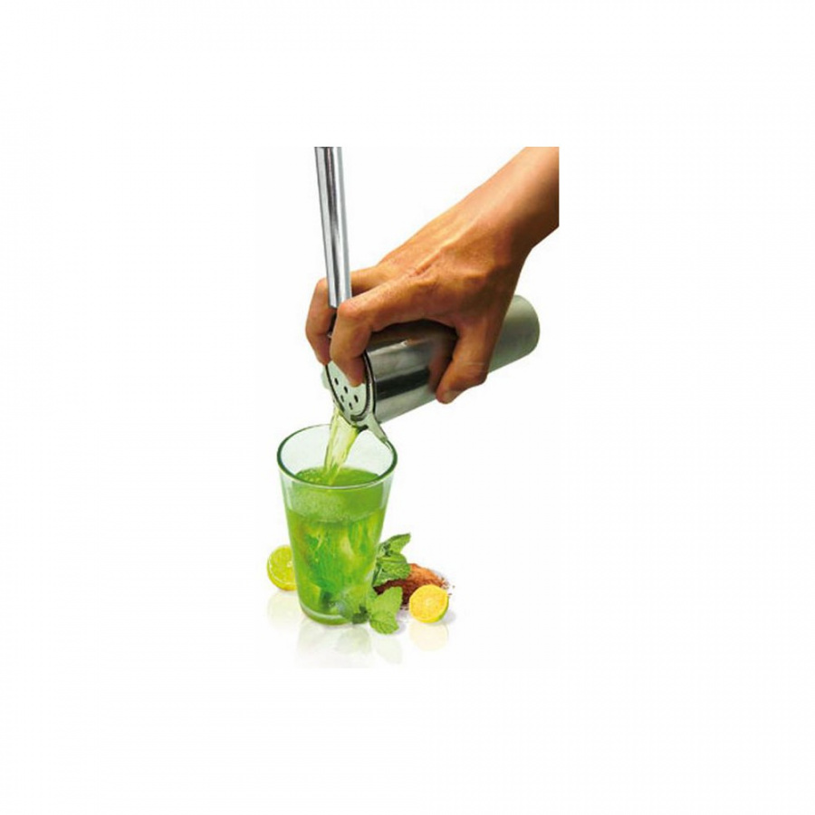 Набор для коктейлей Vin Bouquet: шейкер 500 мл, барная ложка-вилка, стрейнер, джигер, FIK 001 SET