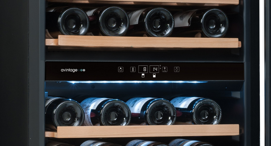 Двухзонный винный шкаф, Avintage модель AVI81XDZA