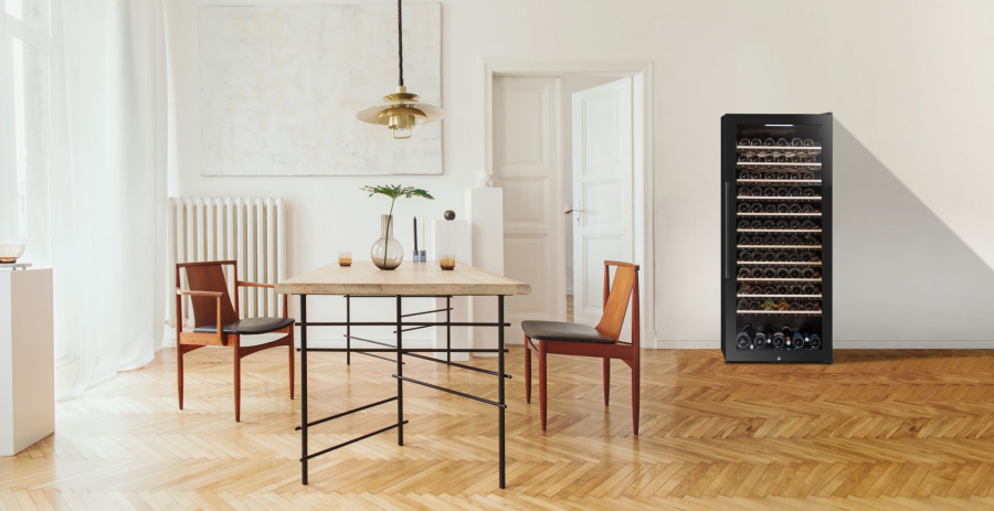 Мультитемпературный винный шкаф, LaSommeliere модель ECELLAR150