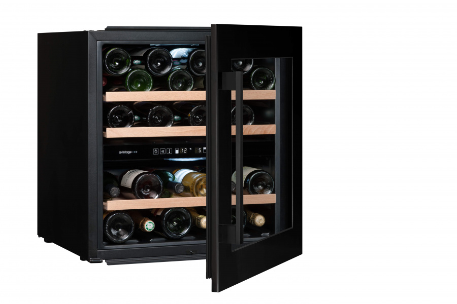 Двухзонный винный шкаф, Avintage модель AVI60CDZF