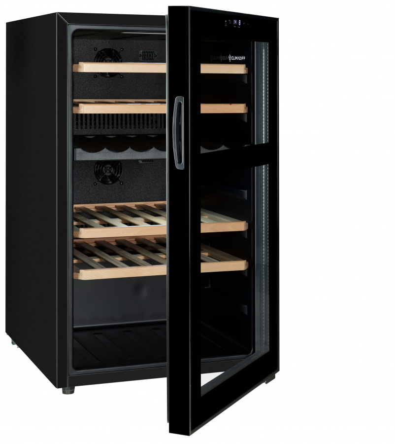 Двухзонный винный шкаф, Climadiff модель CEPAGE52DZF
