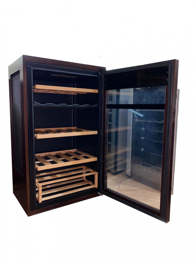 Двухзонный винный шкаф, LaSommeliere модель LS34.2Z/wood