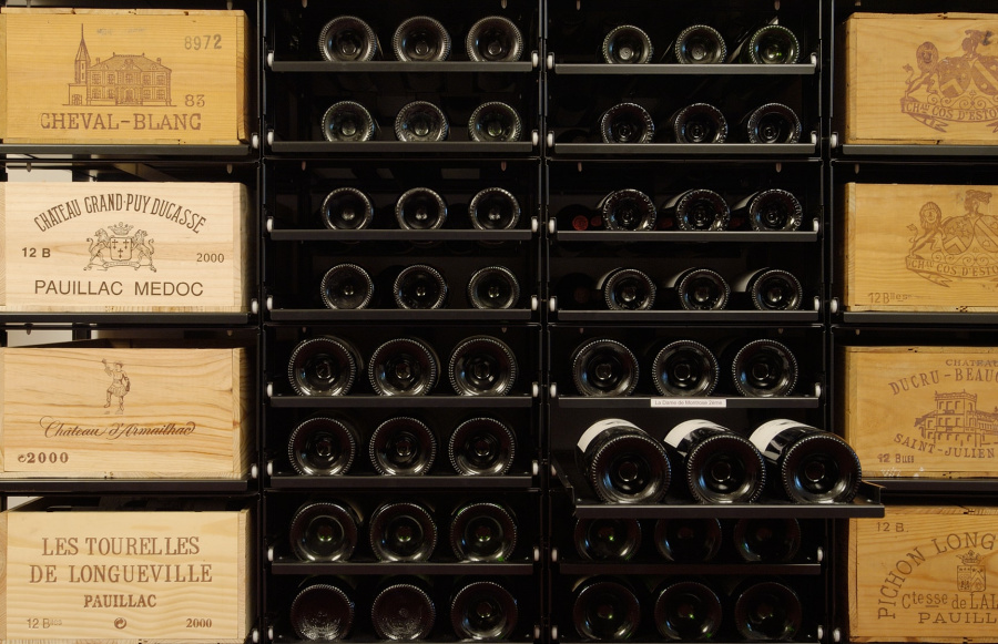 Металлическая стойка 150 5G с 2 полками на 6 бутылок 1,5 л (Магнум), серия CollectionRack