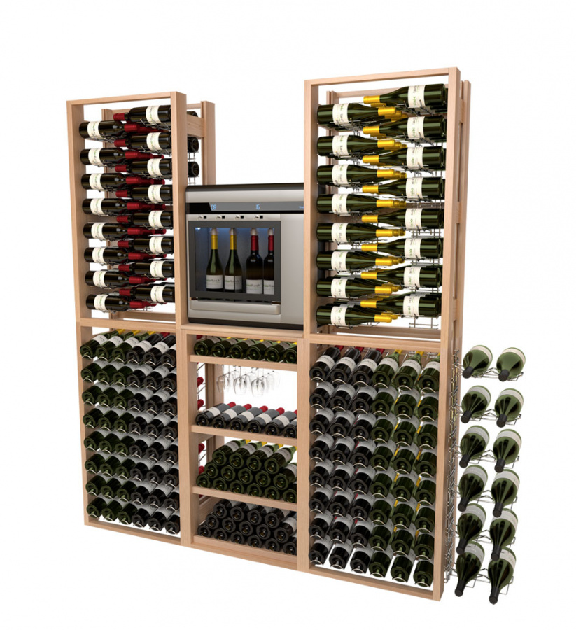 Винный стеллаж VisioBois 8 Clayettes