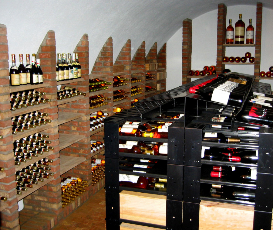 Металлическая стойка 375 5G с 2 полками на 20 бутылок 0,375, серия CollectionRack