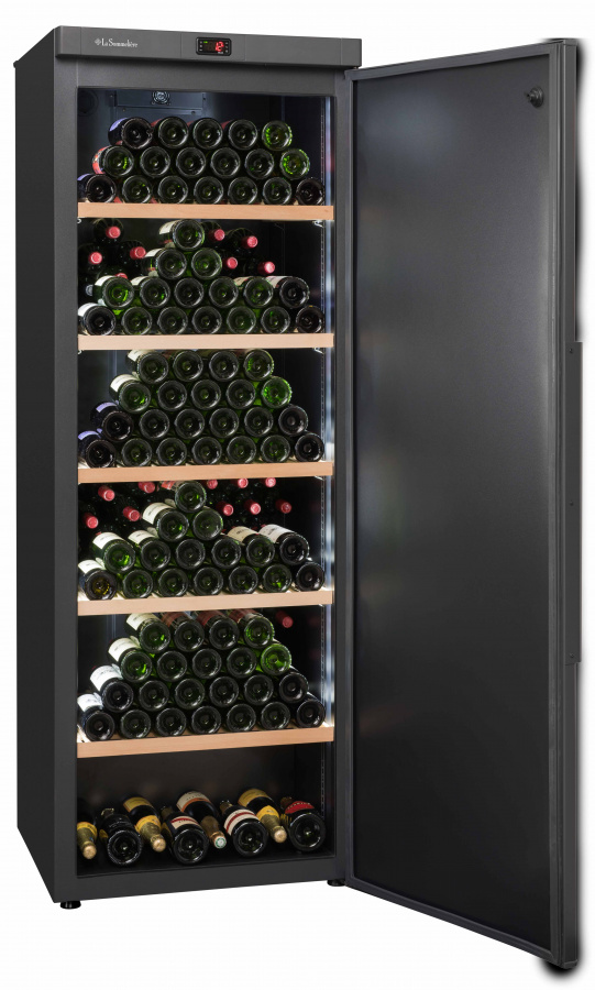 Монотемпературный винный шкаф, LaSommeliere модель VIP330PBLACK