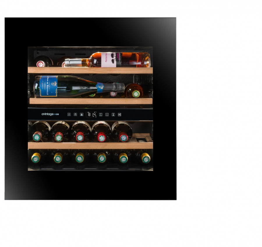 Двухзонный винный шкаф, Avintage модель AVI60PLATINUM