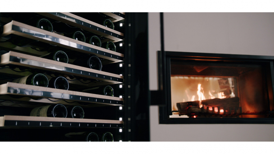 Мультитемпературный винный шкаф, LaSommeliere модель ECELLAR185