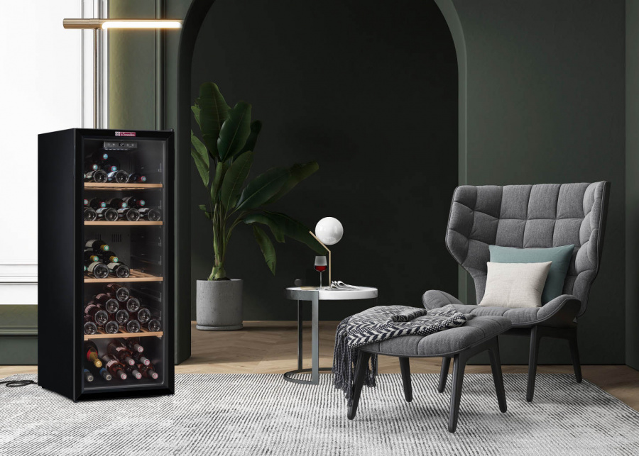 Монотемпературный винный шкаф, LaSommeliere модель SLS106