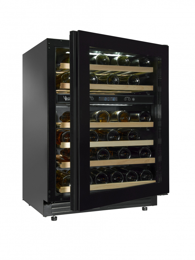 Двухзонный винный шкаф Vinosafe модель VSU46BD Двухзонный винный шкаф Vinosafe модель VSU46BD
