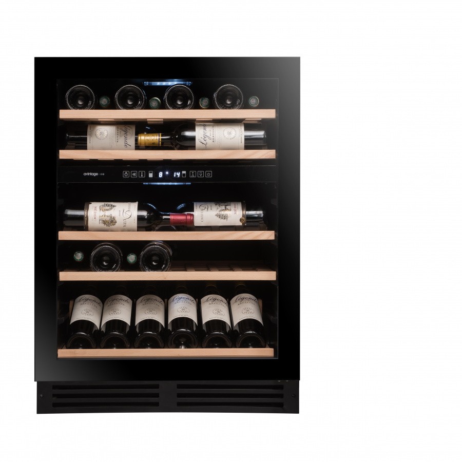 Двухзонный винный шкаф, Avintage модель AVU53 PREMIUM