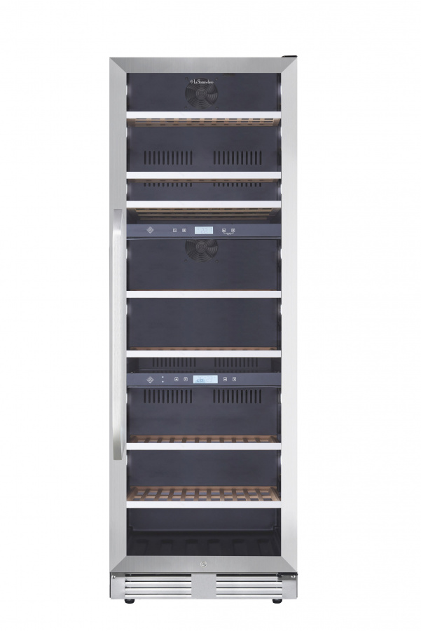 Трехзонный винный шкаф, LaSommeliere модель MT145TZ