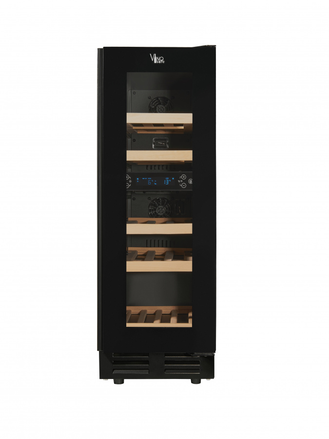 Двухзонный винный шкаф Vinosafe модель VSU16BD Двухзонный винный шкаф Vinosafe модель VSU16BD