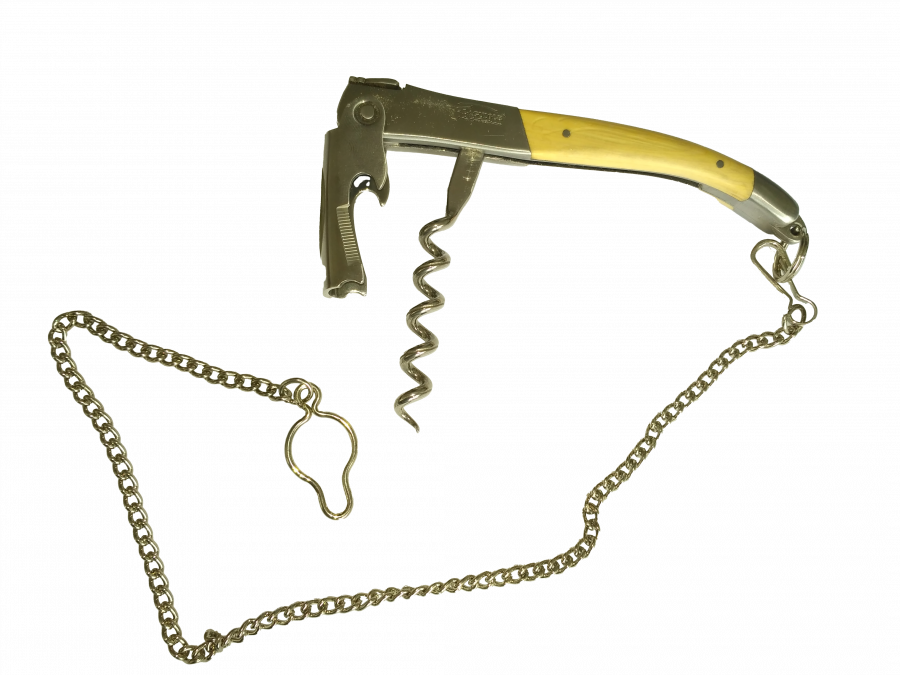 Штопор Sommelier  Laguiole Grand Vin Inox Mat Gamme Prestige/Buis (рук-ка из самшита)