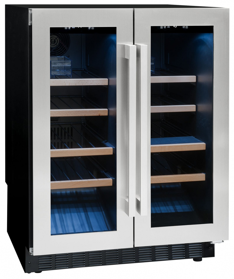 Двухзонный винный шкаф, Avintage модель AVU41SXDPA