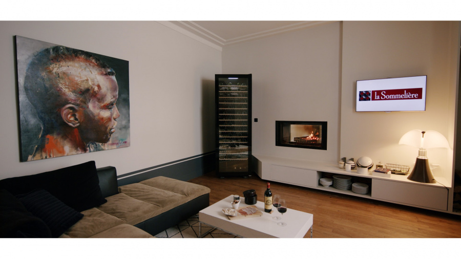 Мультитемпературный винный шкаф, LaSommeliere модель ECELLAR185