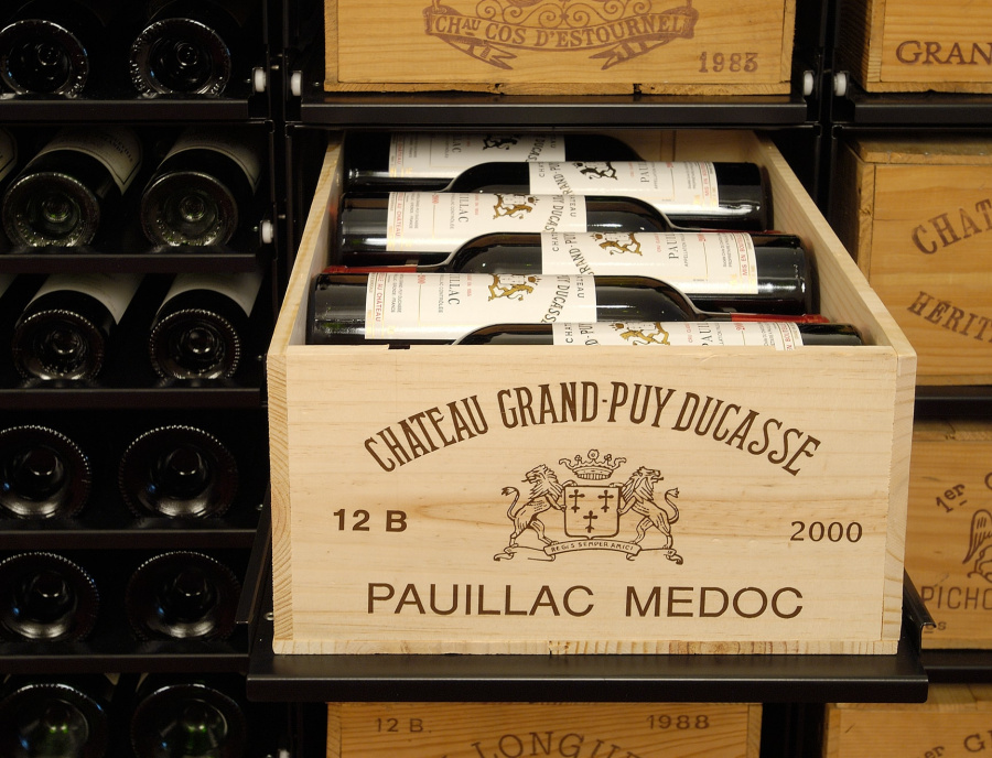 Металлическая стойка  5G для ящиков (деревянные ящики не комплектуются), серия BordeauxRack