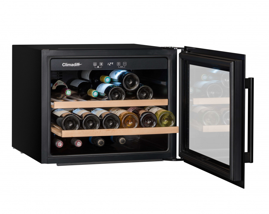 Монотемпературный винный шкаф, Climadiff модель CBI28S1B Монотемпературный винный шкаф, Climadiff модель CBI28S1B
