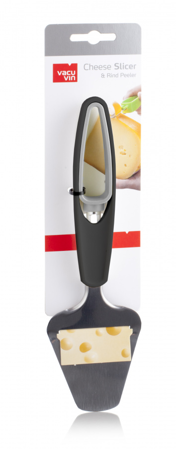Набор для резки сыра ломтиками и удаления корки, серый