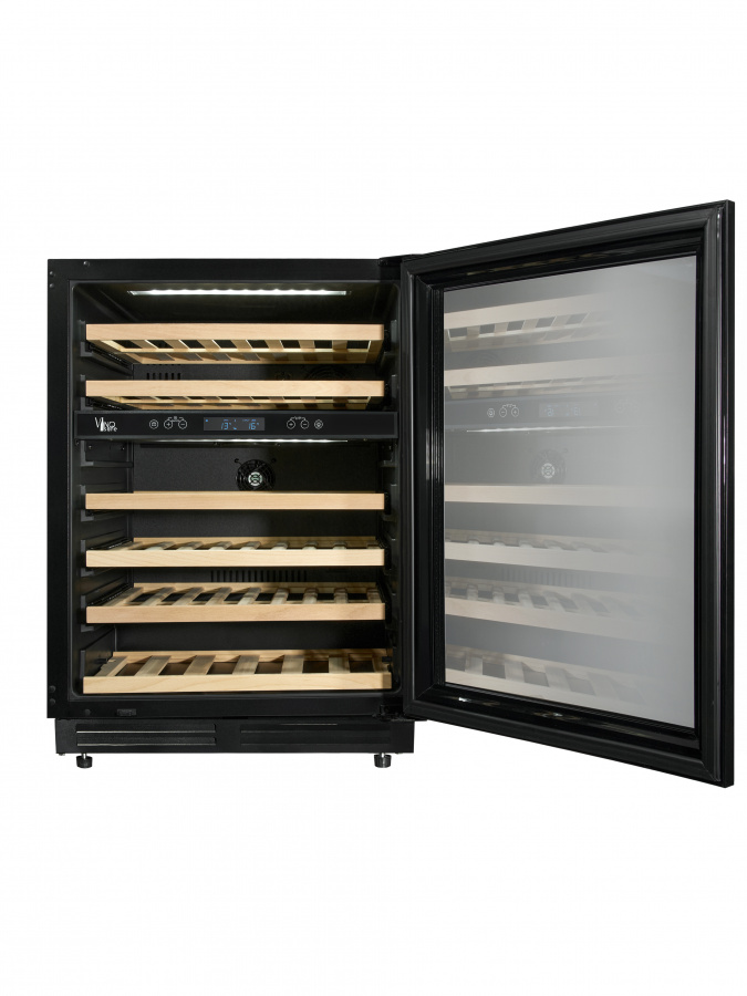 Двухзонный винный шкаф Vinosafe модель VSU46BD Двухзонный винный шкаф Vinosafe модель VSU46BD