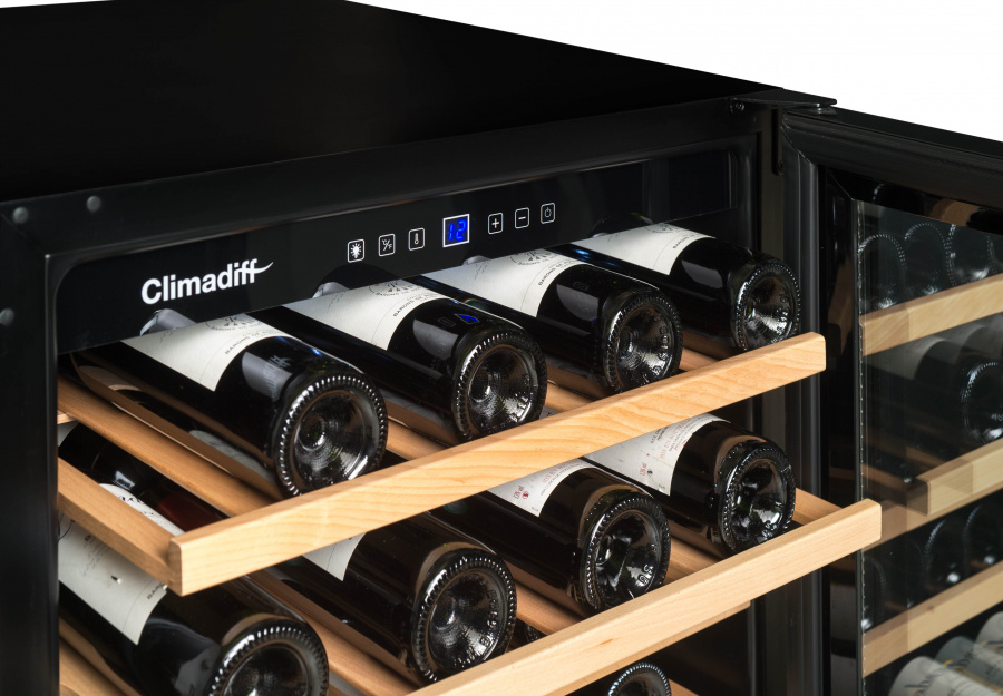 Монотемпературный винный шкаф, Climadiff модель CBU51S2B