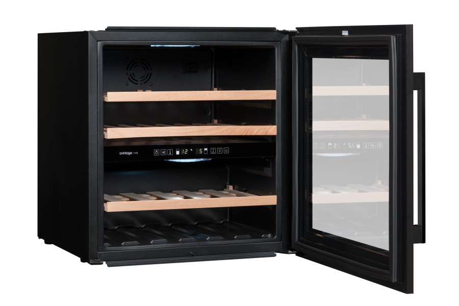 Двухзонный винный шкаф, Avintage модель AVI60CDZF