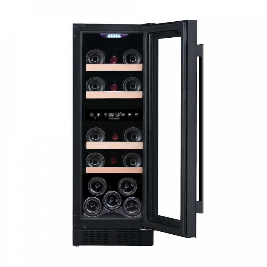 Двухзонный винный шкаф, LaSommeliere модель LSBU18DZ Двухзонный винный шкаф, LaSommeliere модель LSBU18DZ