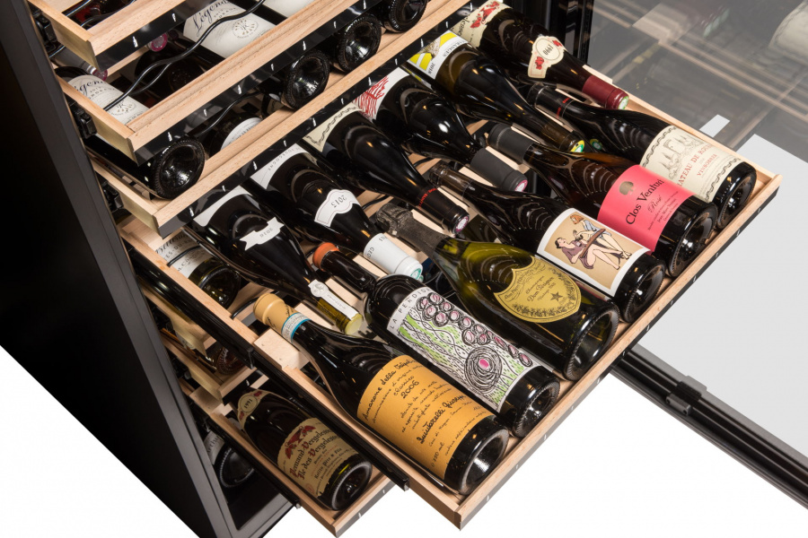 Мультитемпературный винный шкаф, LaSommeliere модель ECELLAR150