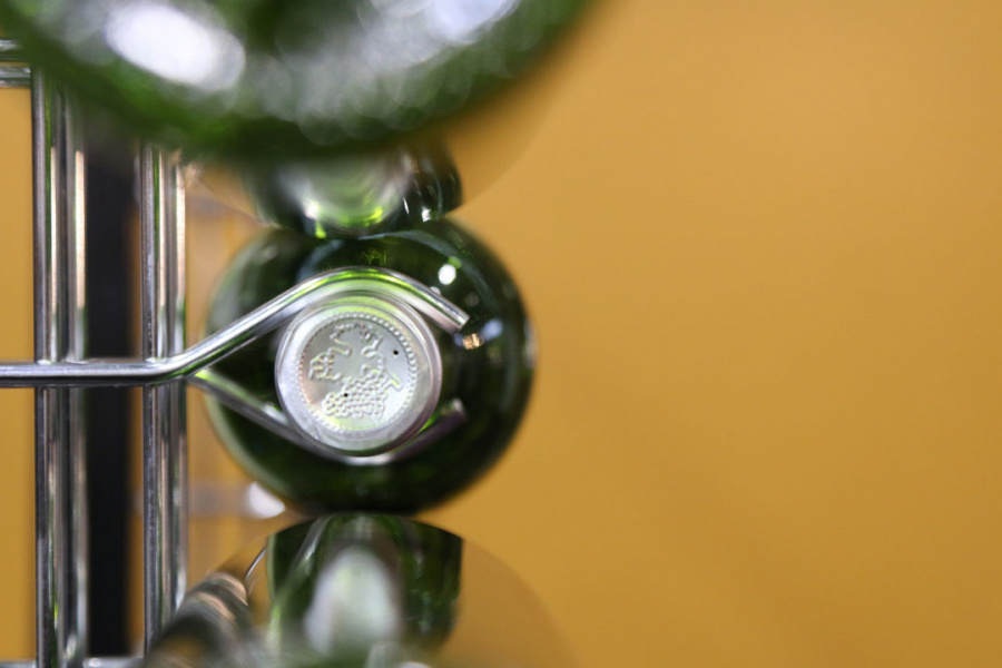 Винный стеллаж VisioCloud на 8 бутылок, чёрный