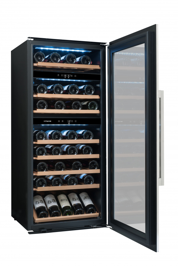 Трёхзонный винный шкаф, Avintage модель AVI94X3Z