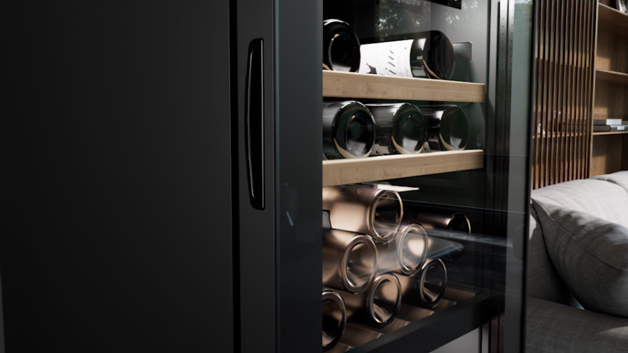 Двухзонный винный шкаф, Climadiff модель CEPAGE108DZ