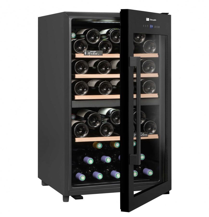 Двухзонный винный шкаф, Climadiff модель CLD55B1