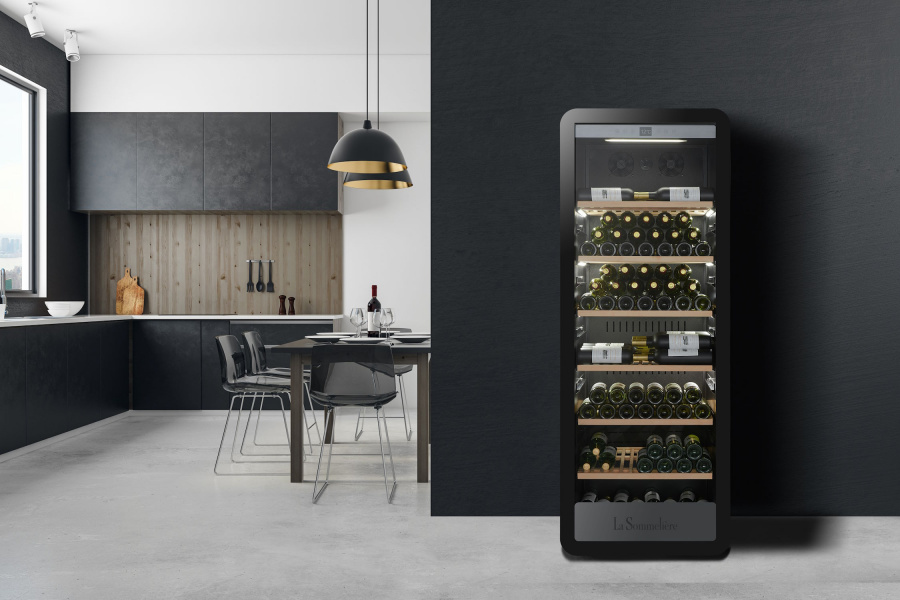 Монотемпературный винный шкаф, LaSommeliere модель APOGEE255PV