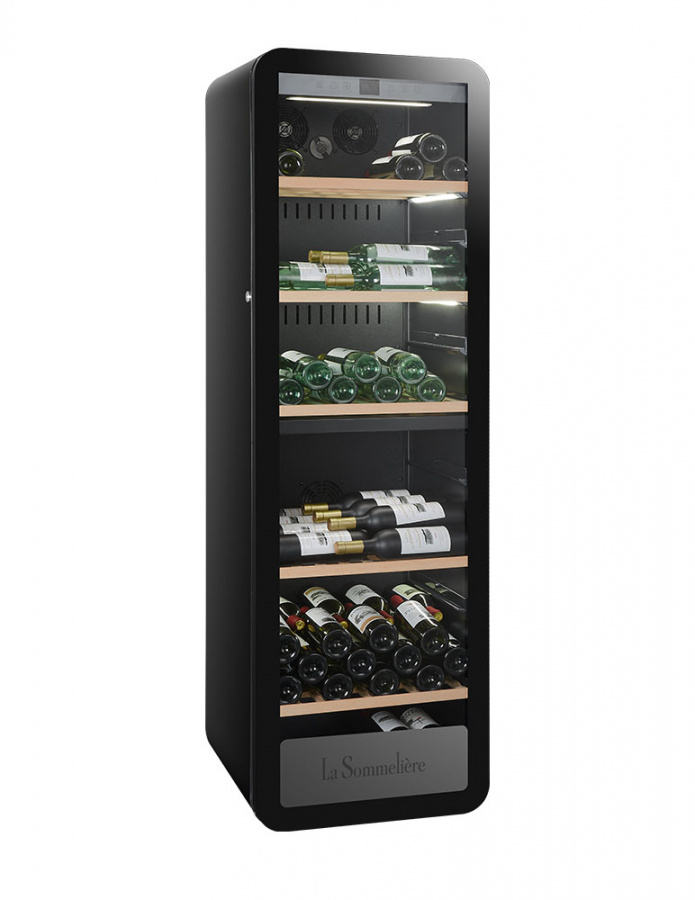 Двухзонный винный шкаф, LaSommeliere модель APOGEE190DZ