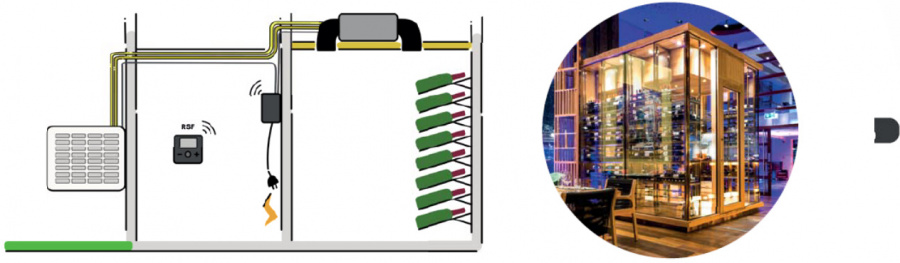 Винный кондиционер SPC 122 EVG Vintage