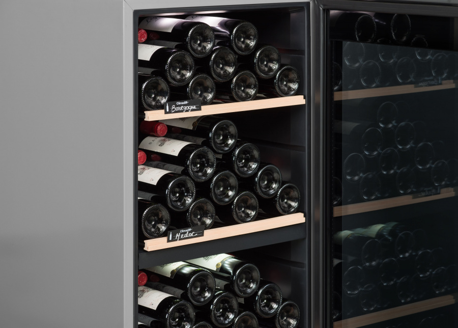 Двухзонный винный шкаф, Climadiff модель CLS110MT