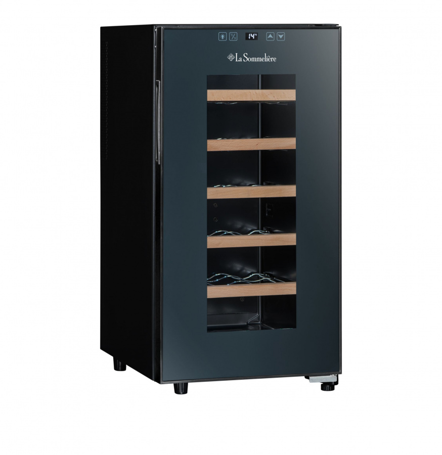 Монотемпературный винный шкаф, LaSommeliere модель LS18SILENCE Монотемпературный винный шкаф, LaSommeliere модель LS18SILENCE