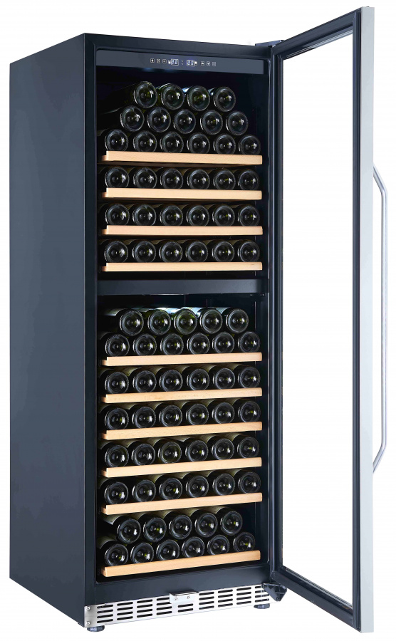 Двухзонный винный шкаф, LaSommeliere модель MZ2V135