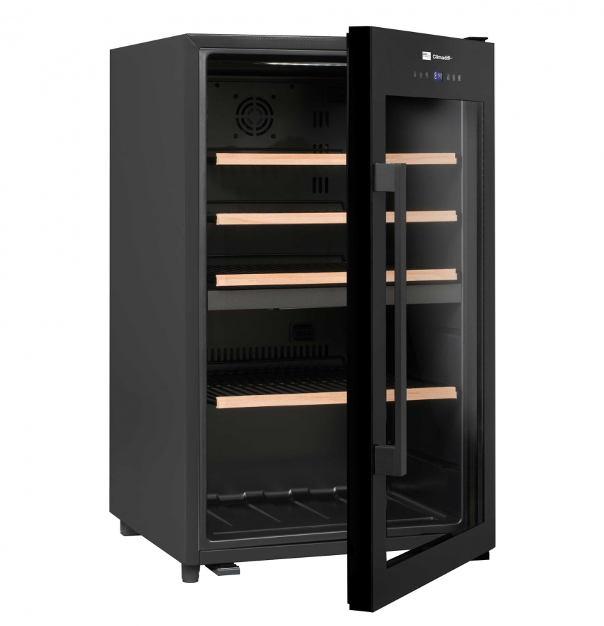 Двухзонный винный шкаф, Climadiff модель CLD55B1