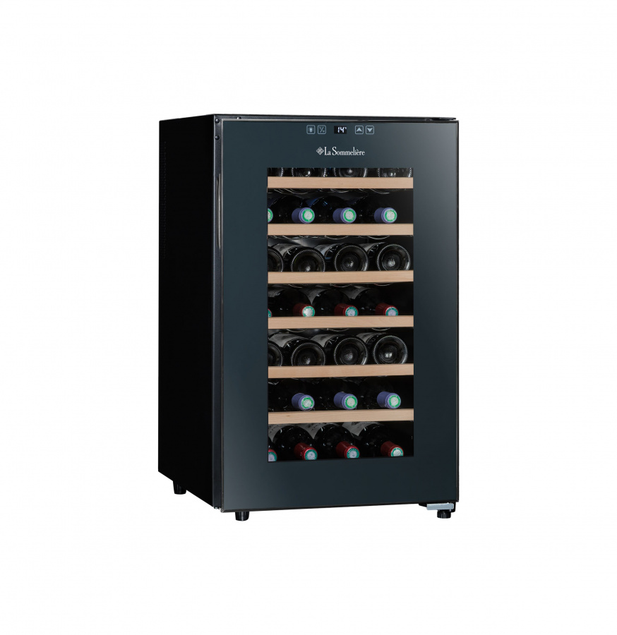 Монотемпературный винный шкаф, LaSommeliere модель LS28SILENCE